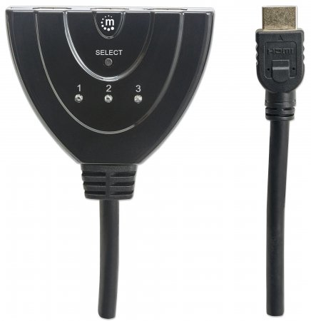 Manhattan 1080P 3-port HDMI Switch 207423 - Image 3