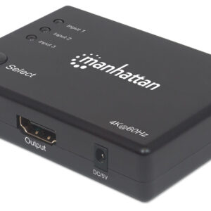 Manhattan 4K Compact 3-port HDMI Switch 207676