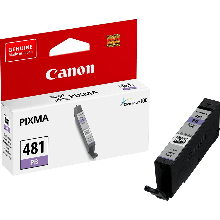 Canon CLI-481PB Photo Blue Printer Ink Cartridge Original 2102C001 Single-pack