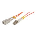 Premium Line 10m Fibre Patch Lead Duplex Multimode (50/125) OM2 LC to SC Cable 212869100