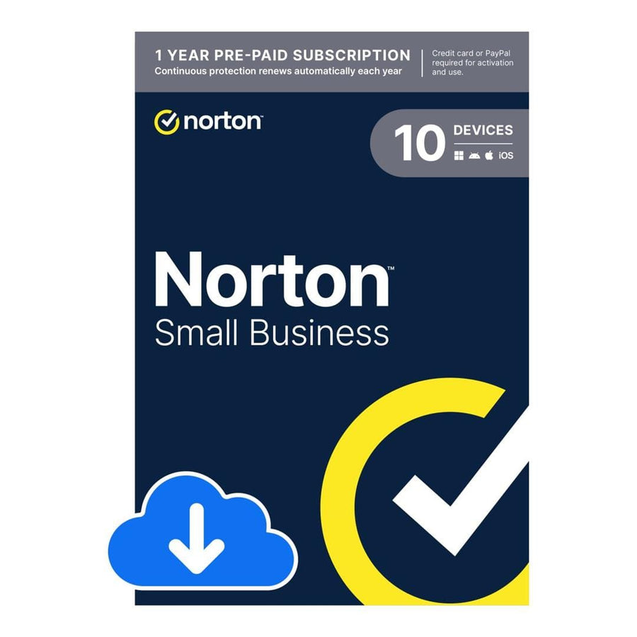 Norton Small Business 10-Device Single-user 12-Month Subscription Download 21464944