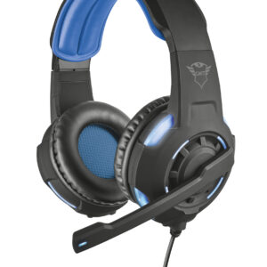 Trust GXT 350 RADIUS 7.1 Headset Head-band Black and Blue 22052