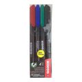 Kores K-Marker P1 Fine Tip Permanent Marker 4-pack 22140