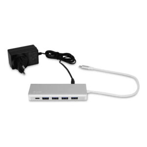LMP 7-in-1 Type-C Hub with 36W External Power Supply Silver 22700