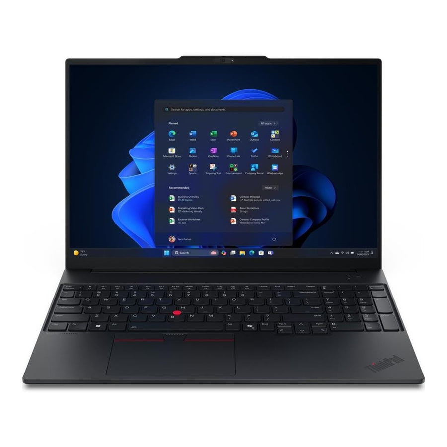 Lenovo ThinkPad E16 G3 16-inch WUXGA AI Laptop - Intel Core Ultra 7 258V 512GB SSD 32GB RAM Win 11 Pro