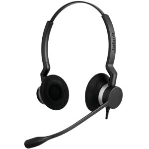 Jabra BIZ 2300 QD Duo Headset Head-band Black 2309-820-104