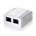 Equip Premium 2-port CAT6 Surface Mount Box 235212