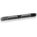 Equip Premium 16-port CAT5e Unshielded Patch Panel Black 235316