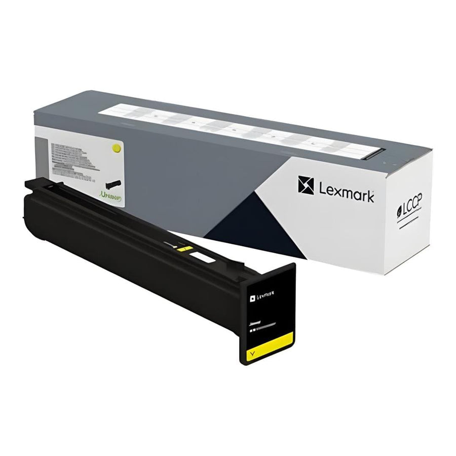 Lexmark XC9635 Yellow Return Programme Toner Cartridge Original 46,900 Pages 24B7580 Single-pack
