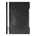 Durable Clear View A4 Project Folder Document File 50-pack Black 257301