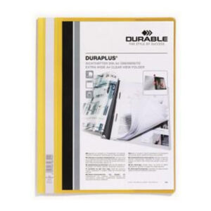 Durable DURAPLUS A4 Project Document File Folder 25-pack Yellow 257904