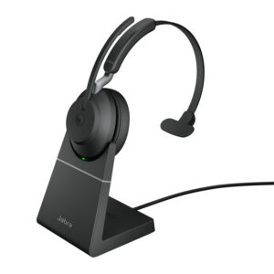 Jabra Evolve2 65 Wireless Mono Headset with Stand Black 26599-899-989