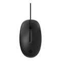HP 125 USB Wired Mouse Black 265A9UT