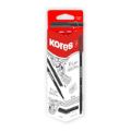 Kores 0,4mm K-Liner Fineliner Metal Tip 12-pack Black 28102