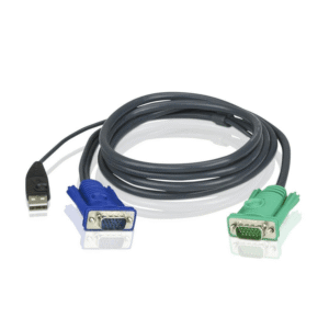 ATEN 2L-5203U USB KVM Cable with 3-in-1 SPHD 3m