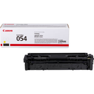 Canon 054 Yellow Toner Cartridge 1,200 Pages Original 3021C002 Single-pack