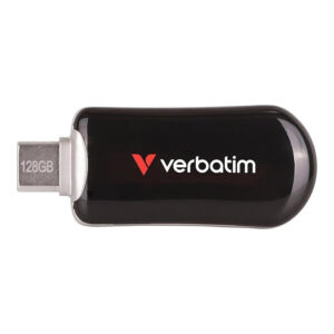 Verbatim Plectra 128GB USB-C Black Flash Drive 30225