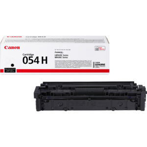 Canon 054H Black Toner Cartridge 3,100 Pages Original 3028C002 Single-pack