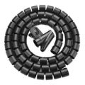 Ugreen LP121 5m Spiral Tube Cable Organizer - Black 30820