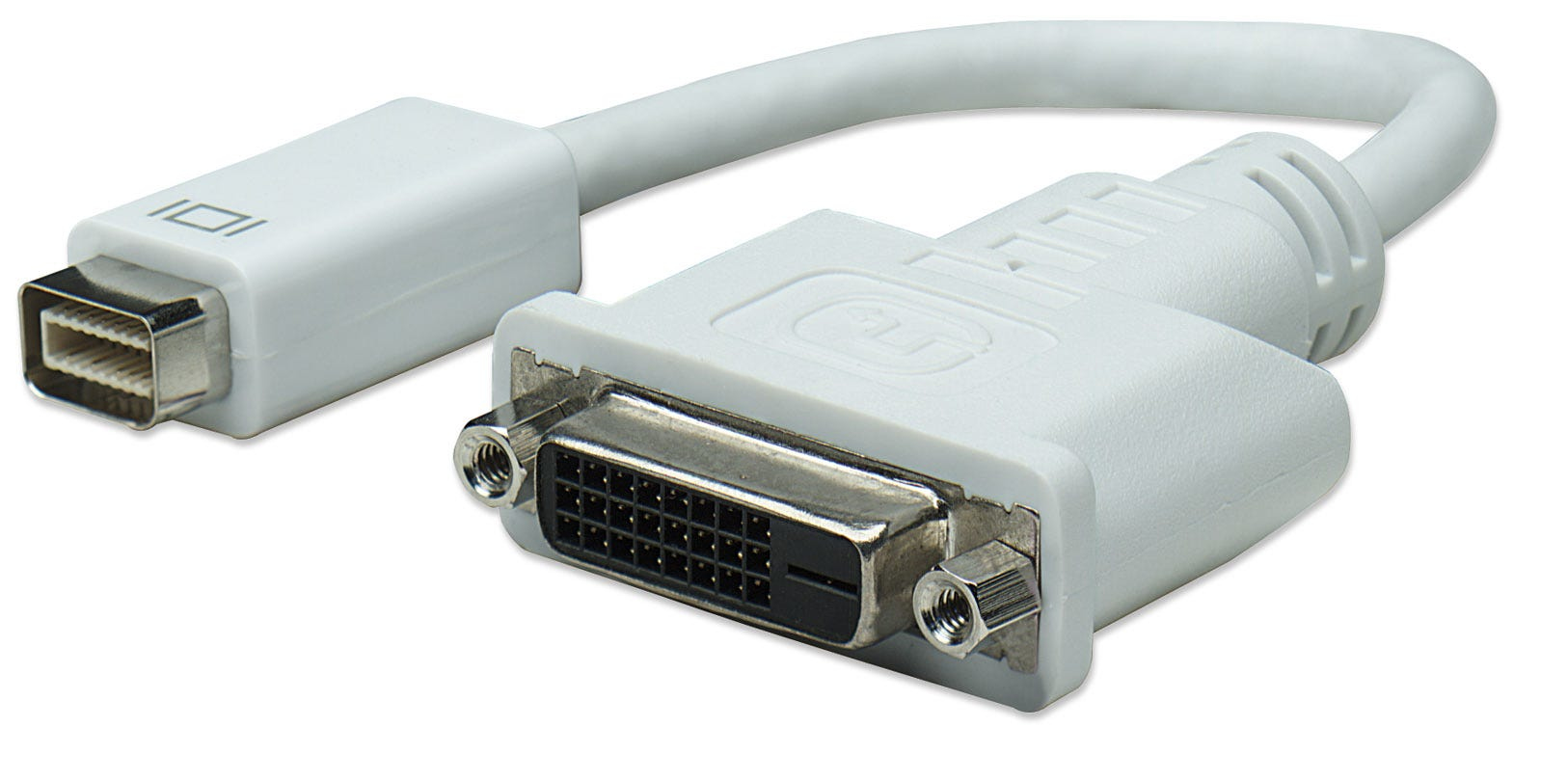 Manhattan 20cm Video Cable Adapter Mini-DVI DVI-D Grey 308496