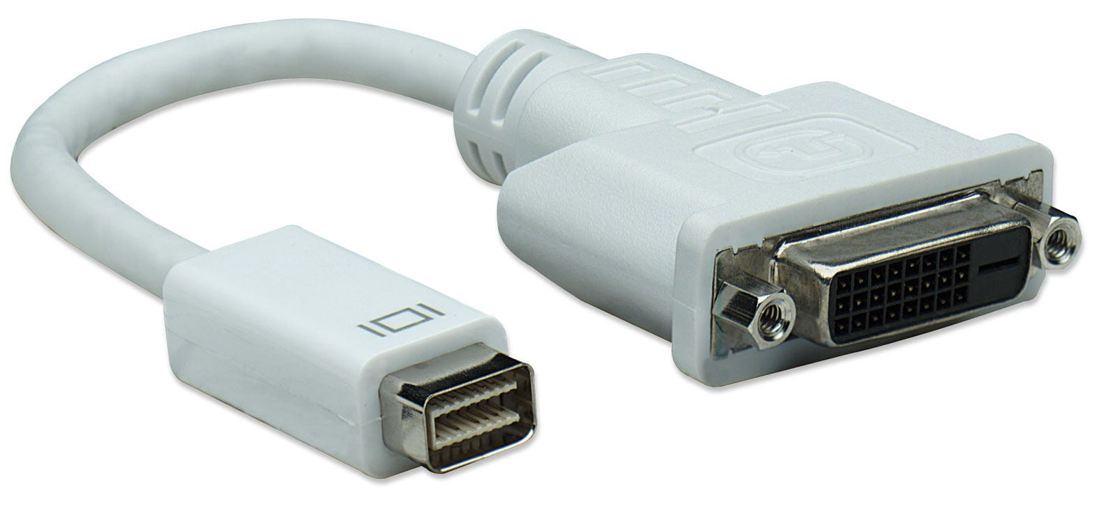 Manhattan 20cm Video Cable Adapter Mini-DVI DVI-D Grey 308496 - Image 2