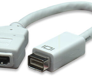 Manhattan Video Cable Adapter Mini-DVI HDMI White 308502