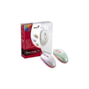 Genius NetScroll+ Traveler iRIS Optical Mouse – Snow White 31010048101