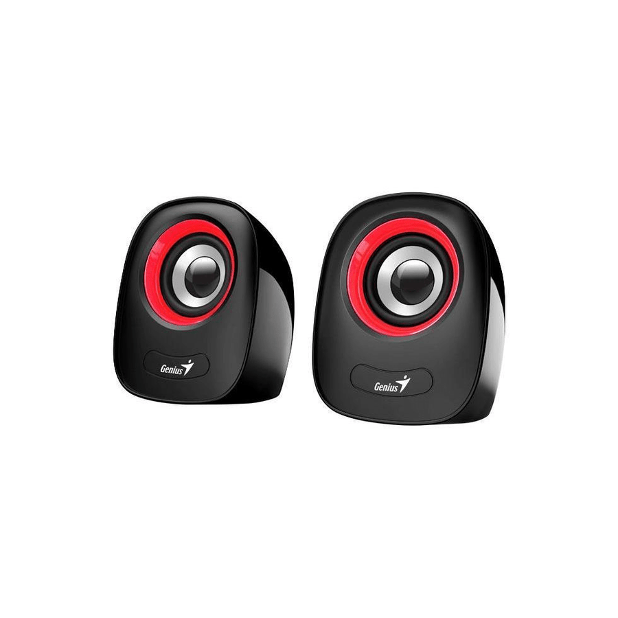 Genius SP-Q160 1-way Black Red Wired 6 W