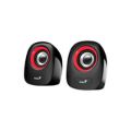 Genius SP-Q160 1-way Black Red Wired 6 W
