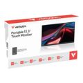 Verbatim 13.3-inch 1920 x 1200p WUXGA 16:10 60Hz 6ms LED IPS Portable Touchscreen Monitor 32087