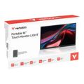 Verbatim 14-inch 1920 x 1080p FHD 16:9 60Hz 6ms LED IPS Portable Touchscreen Monitor 32088