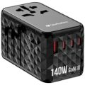 Verbatim UTA-10 140W GaN III Universal Travel Adapter 32125