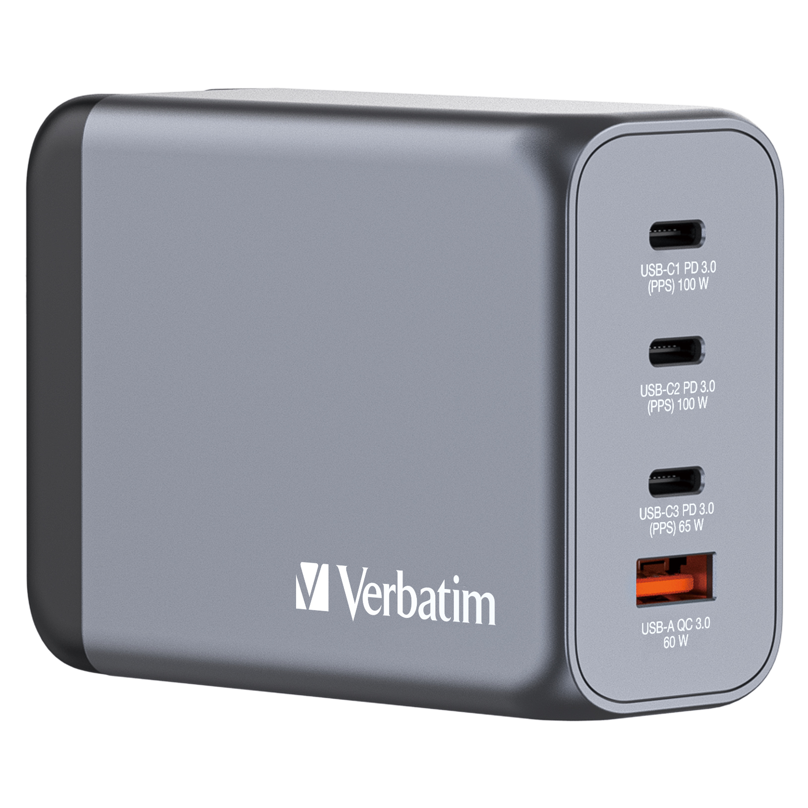 Verbatim 200W 4-in-1 GaN Wall Charger 32204