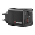Verbatim 65W 2-port GaN Charger 32217