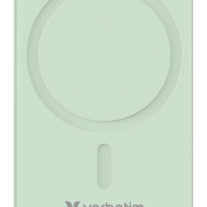 Verbatim Charge n Go Essentials 20000mAh Magnetic Wireless Powerbank Green 32224