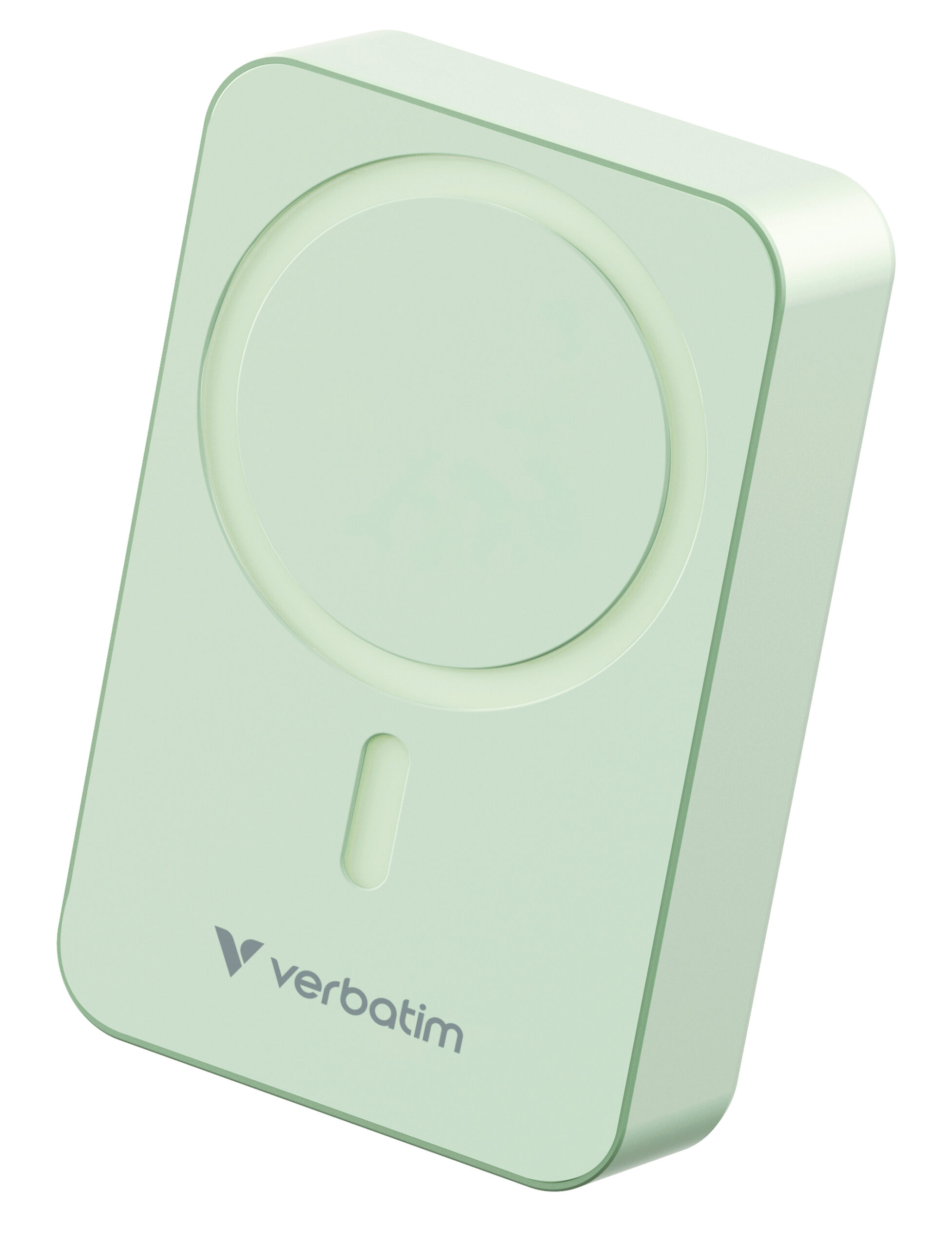 Verbatim Charge n Go Essentials 20000mAh Magnetic Wireless Powerbank Green 32224 - Image 3