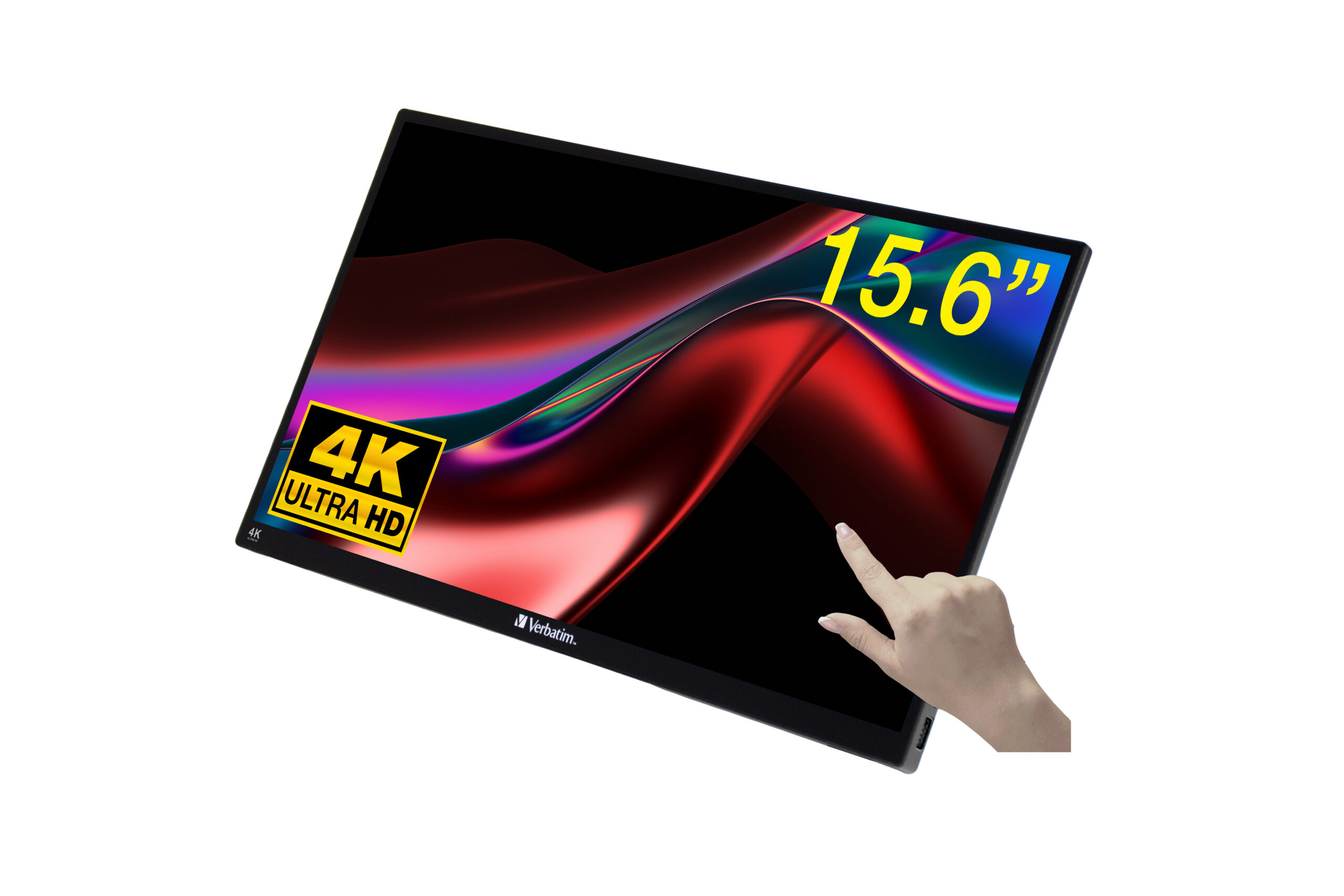 Verbatim 15.6-inch 3840 x 2160p UHD 16:9 60Hz 6ms LCD IPS Portable Monitor 32238