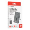 Verbatim 5,000mAh Charge n Go Two Cable Magnetic Wireless Charging Power Bank Grey 32251