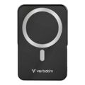 Verbatim Charge n Go 10,000mAh Magnetic Wireless Charging Power Bank Glass with Stand Black 32264