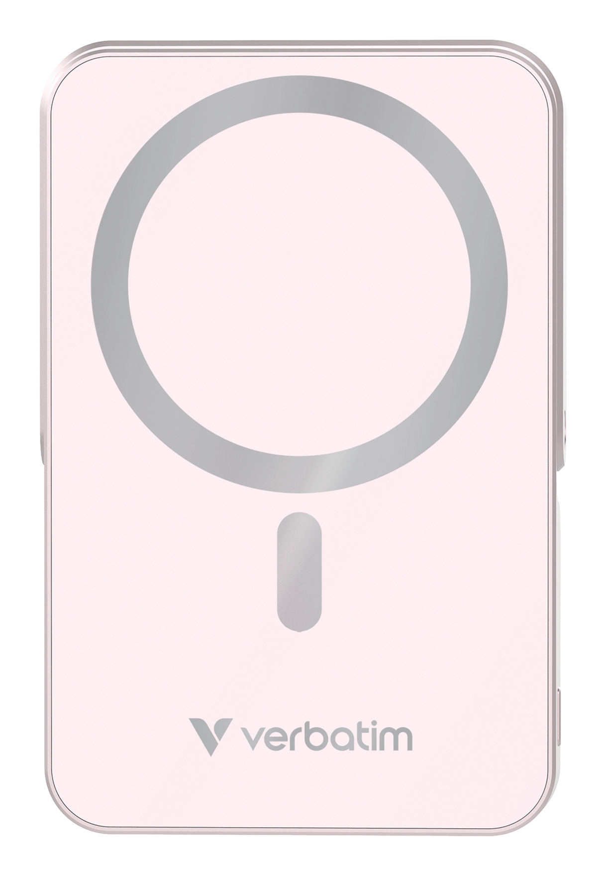 Verbatim Charge n Go 10,000mAh Magnetic Wireless Charging Power Bank Glass with Stand Pink 32267 - Image 2