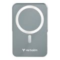 Verbatim Charge n Go 10,000mAh Magnetic Wireless Charging Power Bank Glass with Stand Grey 32268