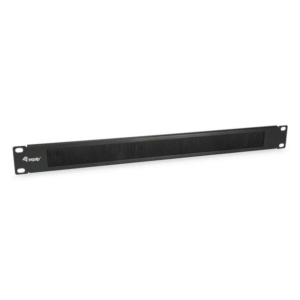 Equip 19-inch Premium Brush Panel Black (RAL 9005) 327411