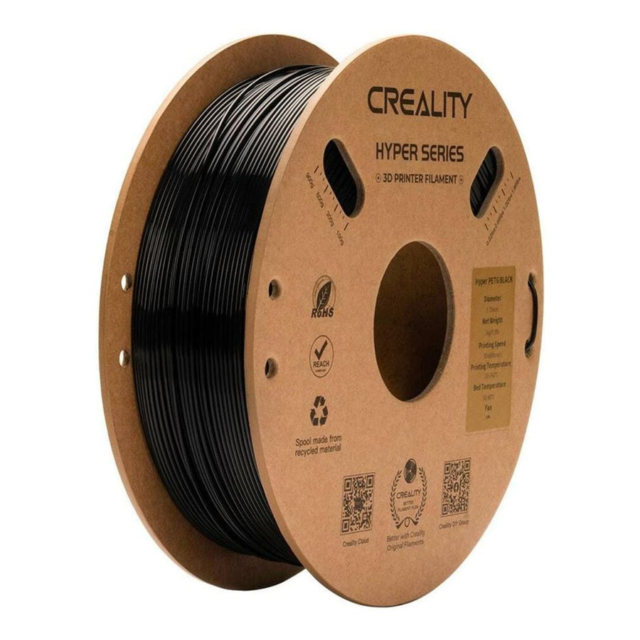 Creality 3D Hyper Series PETG Filament Black 1KG3301030043