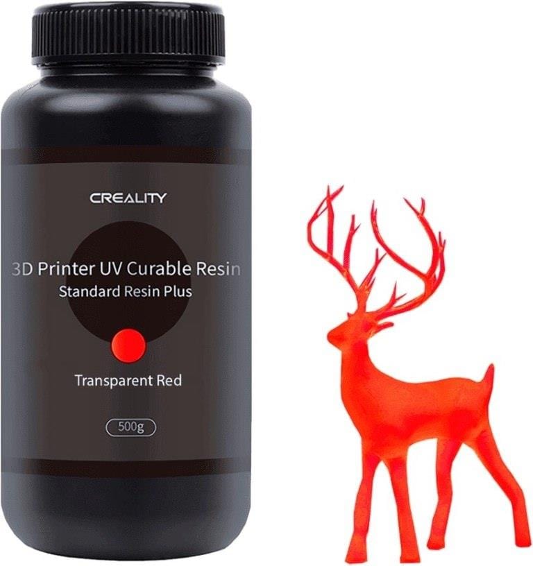 Creality 3D LCD Resin 500g – Transparent Red 3302020082