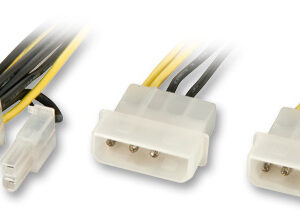 Lindy Internal Power Cable SLI Graphics for PCIe Cards with 6-pin Or 8-pin Connection 33159