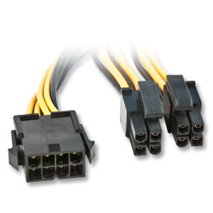 Lindy 40cm Approx. EPS12V/eATX/BTX 12V 8-pin Mainboard Power Extension Cable 33163