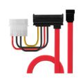 Lindy 0.5m Internal SATA Data and Power Cable 3336