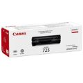 Canon CRG 725 Black Toner Cartridge 1,600 Pages Original 3484B002 Single-pack