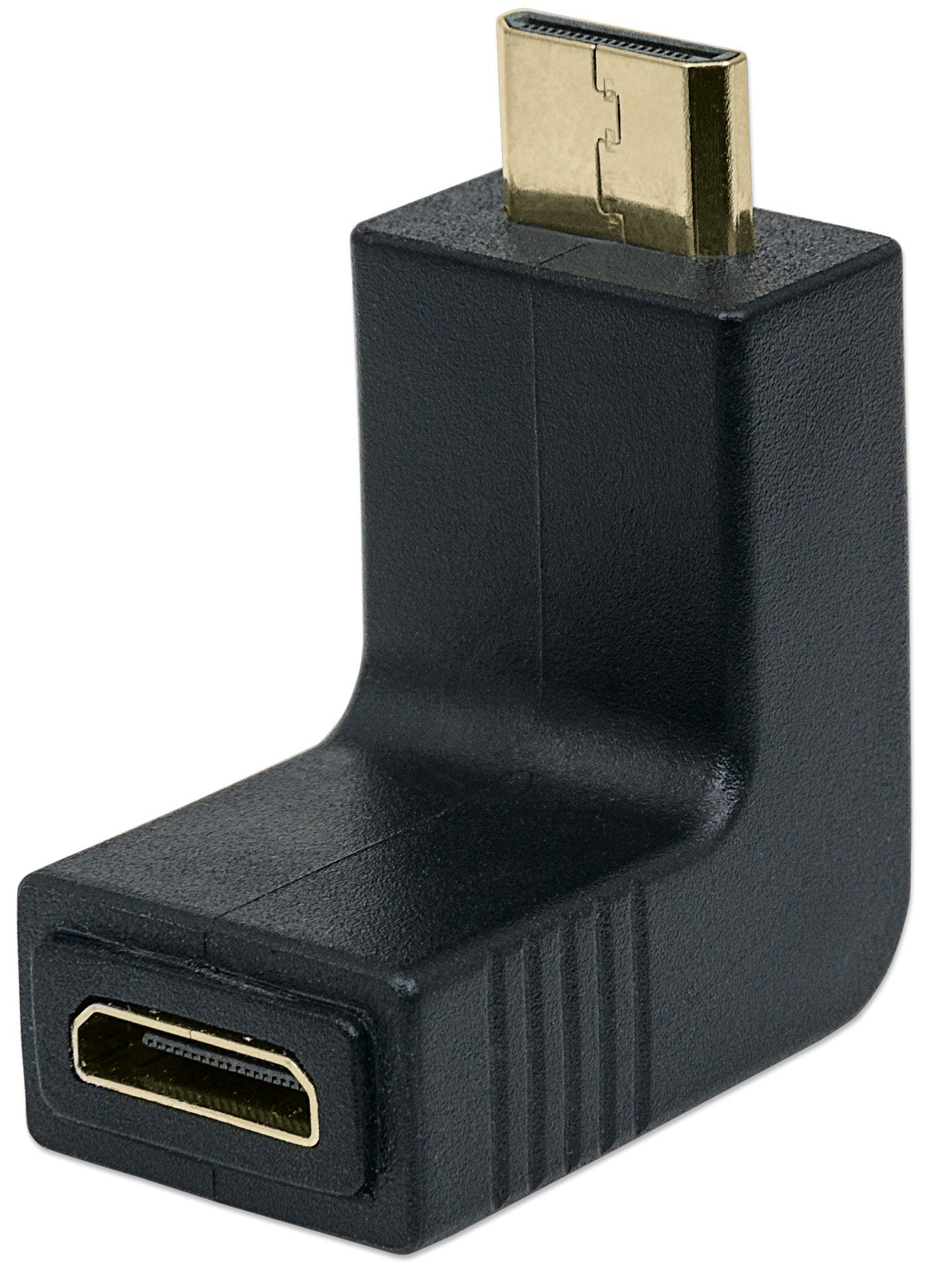 Manhattan HDMI Mini C Female to Mini C Male upward 90 Angle Adapter 353458 - Image 3