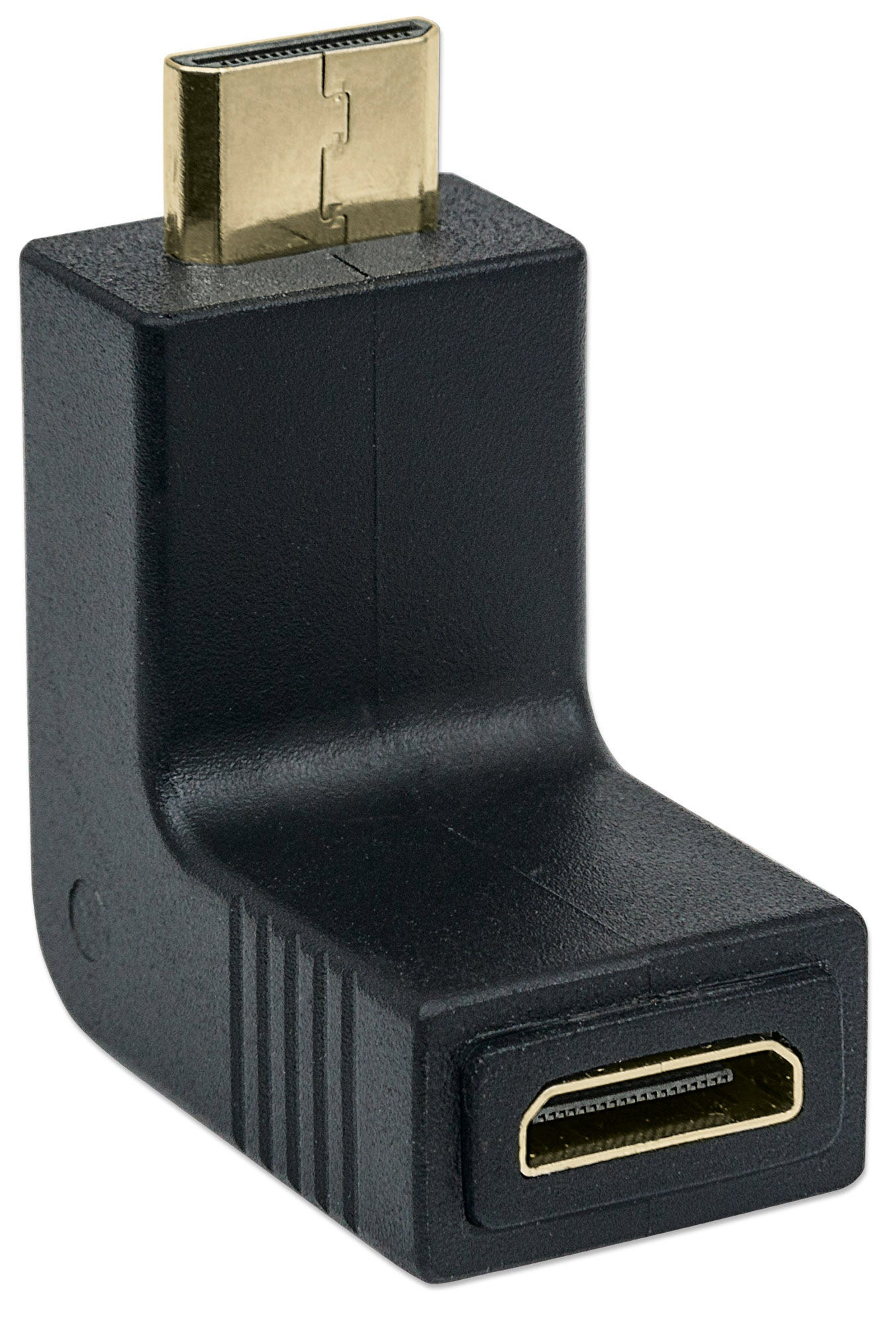Manhattan HDMI Mini C Female to Mini C Male upward 90 Angle Adapter 353458 - Image 4